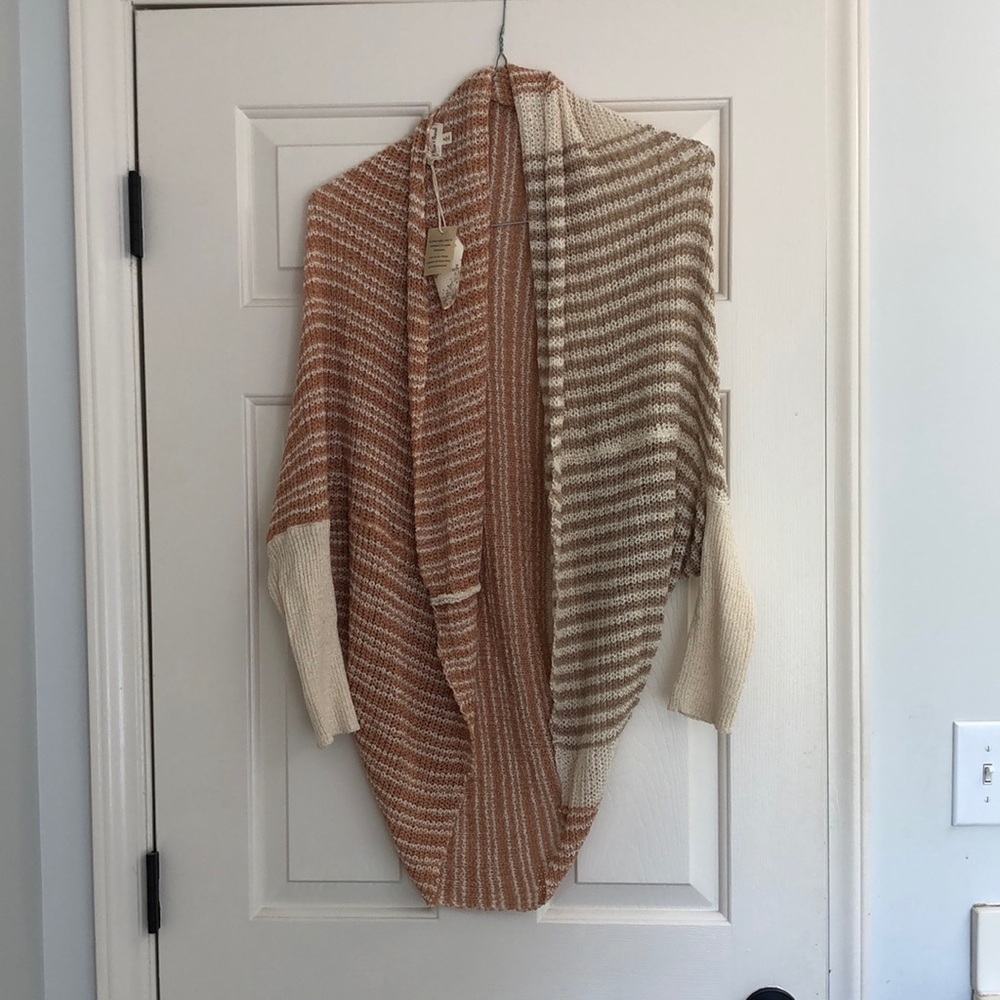 Brand new with tags! Sweater Shawl cardigan